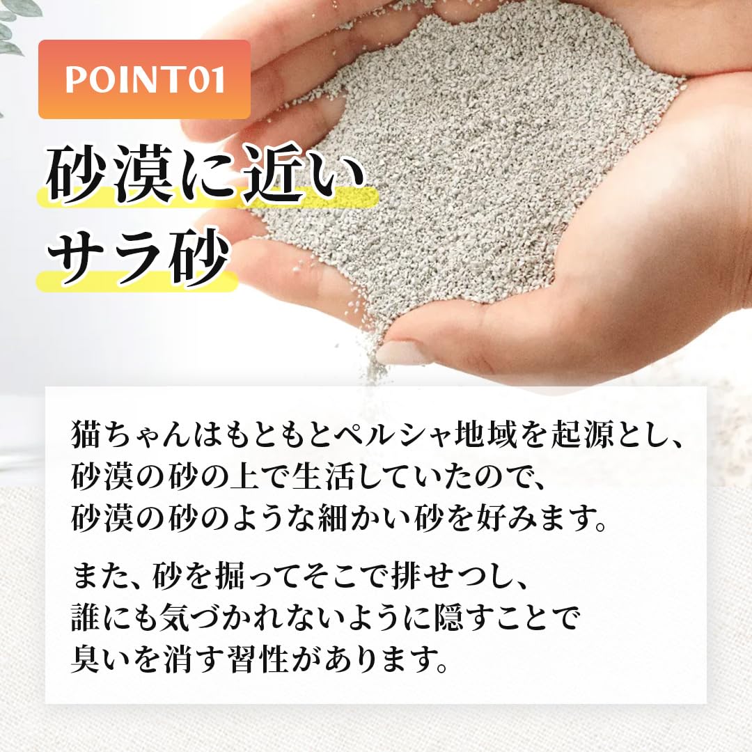 Amazon | RAGDOLL 猫砂 プレミアムサンド 固まる 消臭 ベントナイト