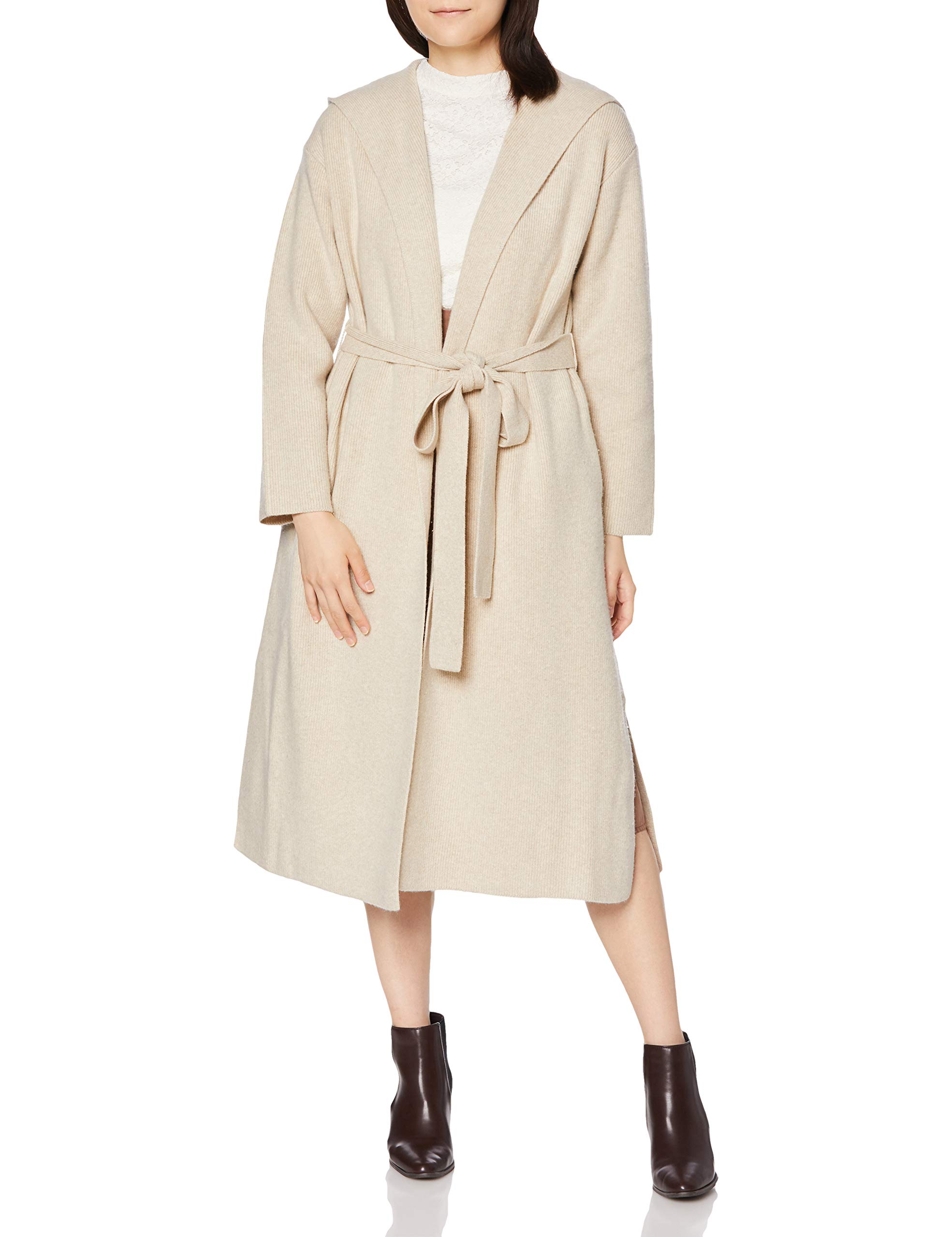 Amazon | [フレイ アイディー] フードコーディガン FWNT204509  