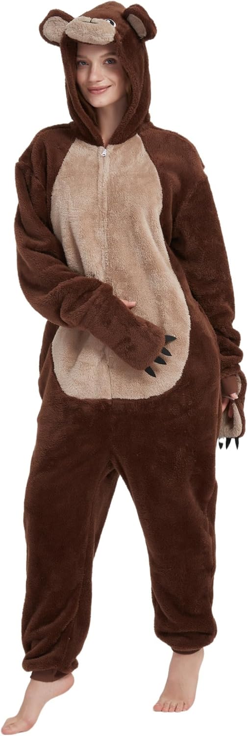 Unisex Onesie Adult Halloween Costume Christmas Cosplay One-Piece Pajamas For Women Men - Image 2