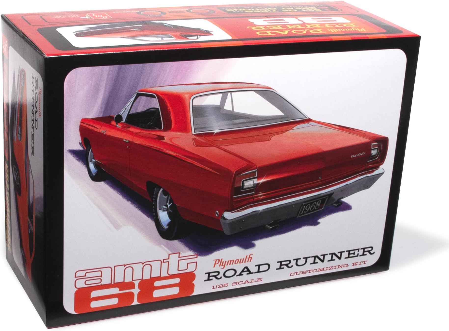 1968 Plymouth Road Runner Customizing Kit 1:25 Scale Model Kit