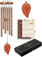 Vista 17 de Campanillas de viento de condolencias de mascotas de 28 pulgadas, regalos conmemorativos para perros por pérdida de perro, pérdida de mascota