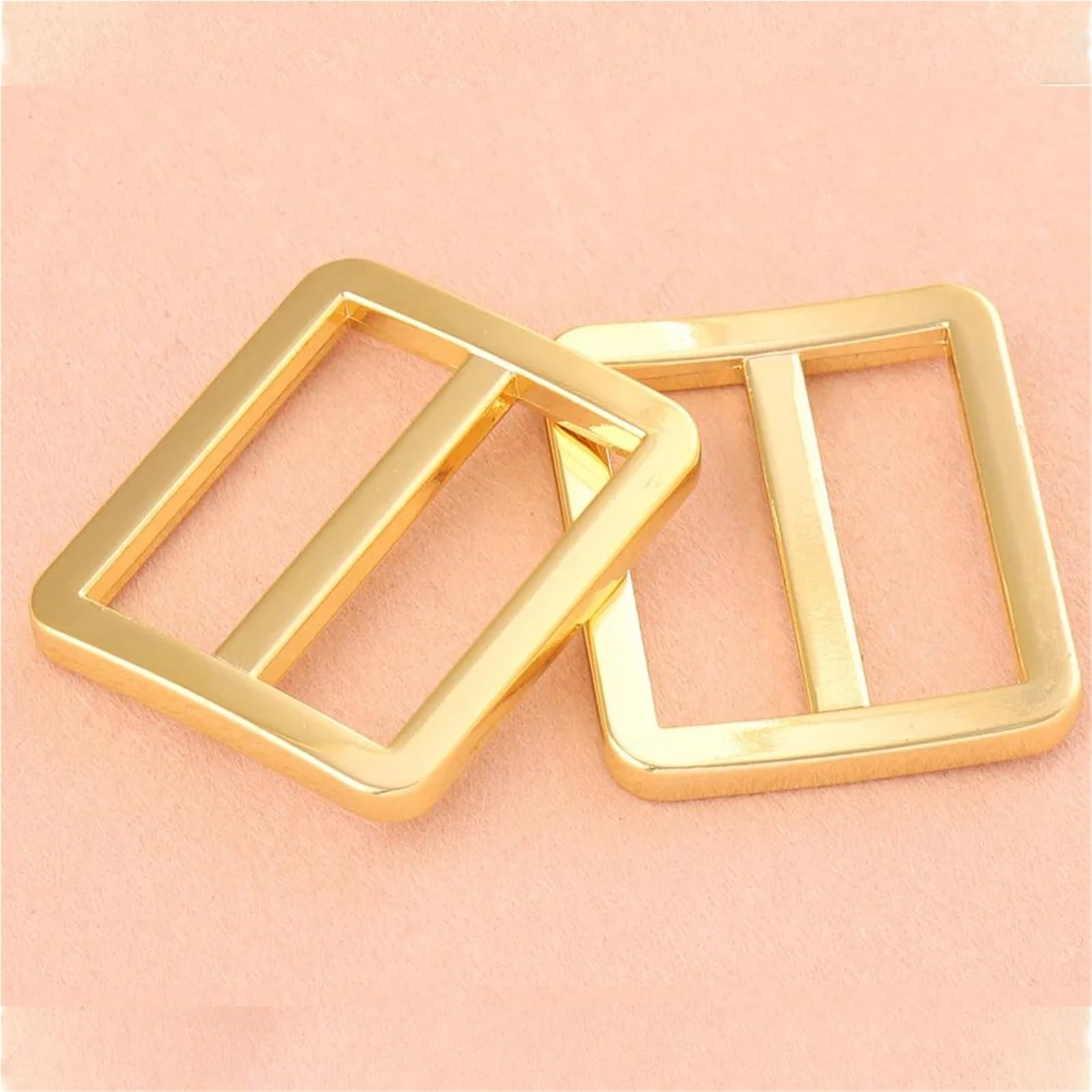 Metallschnallen, 25 mm, 100 Stück, für Gürtel, Geldbörse, Tasche, Gurtbandversteller