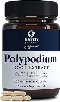 Polypodium Leucotomos Capsules 240 mg | Polypodium Extract 101 Supplement | Herbal Antioxidant Formula | Plant Based Botanical Capsules | Non-GMO | 120 Veg Capsules