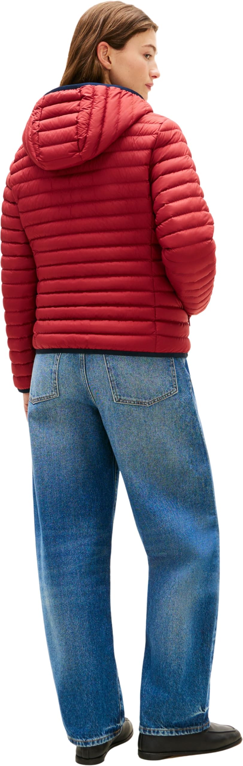 Tommy Hilfiger Stretch Nylon Lw Down Rev Jacket Ww0ww47754 Doudoune Femme (lot de 1)
