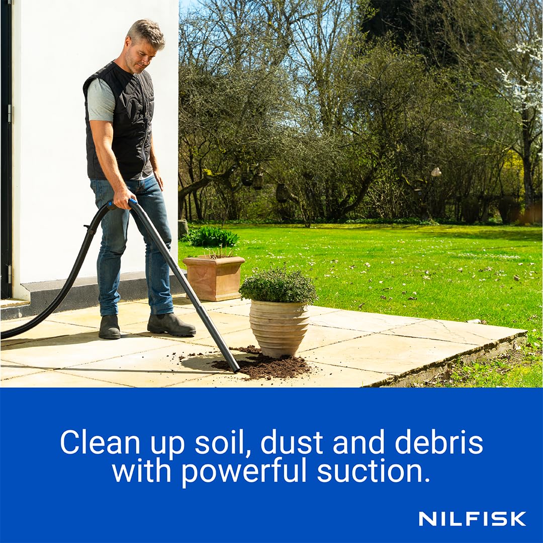 Nilfisk Multi I 12 Aspiratore Solidi e Liquidi Edizione fai da te (1100W)