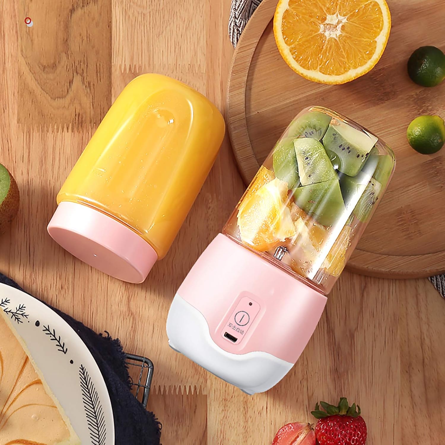 1 Piece Mini Portable Blender Handheld Juicer Machine Juicer Blenders