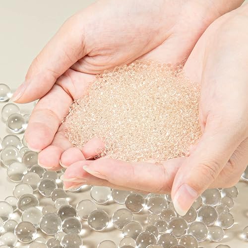 Miniatura 7 de ZTML MS 90000 cuentas de gel de agua transparente, cuentas de agua transparente, cuentas de relleno de jarrón, cuentas de agua no tóxicas para