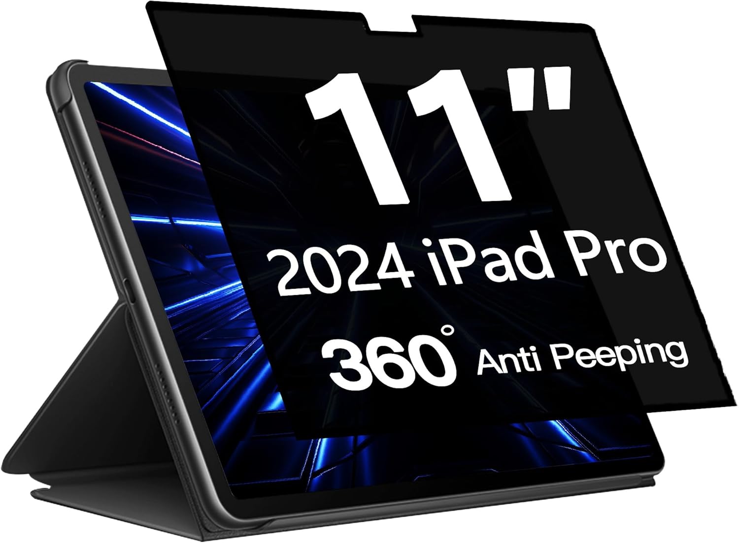 360° Privacy Screen Protector for iPad Pro 11 Inch 2024 Model M4 (5th Generation),Privacy Screen Filter Compatible for iPad Pro 11 5th Gen-Anti Blue Light Anti-Spy 360° Privacy Screen Protector for iPad Pro 11 Inch 2024 Model M4 (5th Generation),Privacy Screen Filter Compatible for iPad Pro 11 5th Gen-Anti Blue Light Anti-Spy