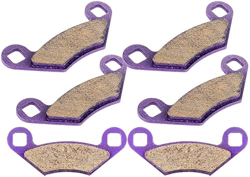 Miniatura 5 de SCITOO FA159, FA475 Pastillas de freno para Polaris Sportsman 400 2011-2014 pastillas de freno delanteras y traseras de fibra de carbono