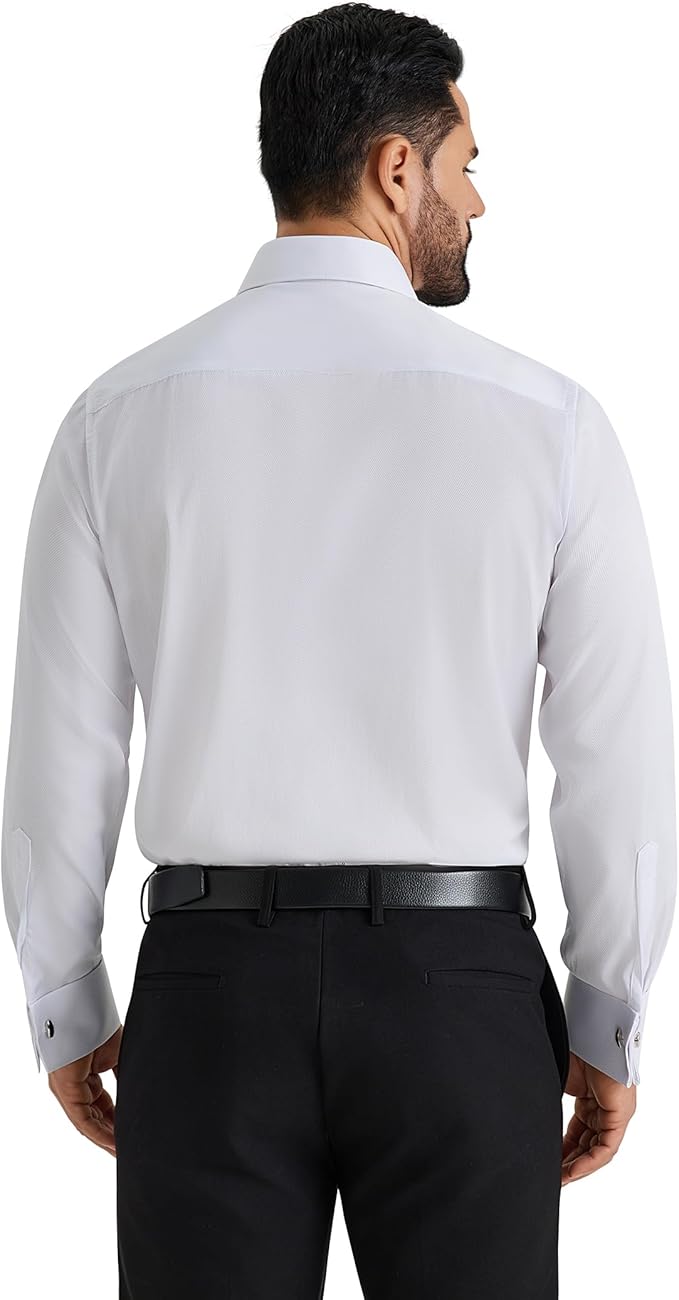 Camisa de vestir Alimens & Gentle French Cuff Regular Fit miniatura 3