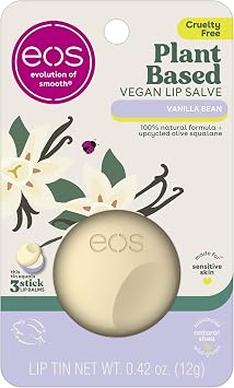 Eos Vanilla Bean Bitkisel Vegan Dudak Balsam  12Gr