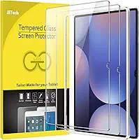 JETech Película de Vidro Temperado para Samsung Galaxy Tab S10 Ultra/Tab S9 Ultra 14,6 Polegadas com Estrutura de, Protetor de Tela, HD Claro, Pacote com 2