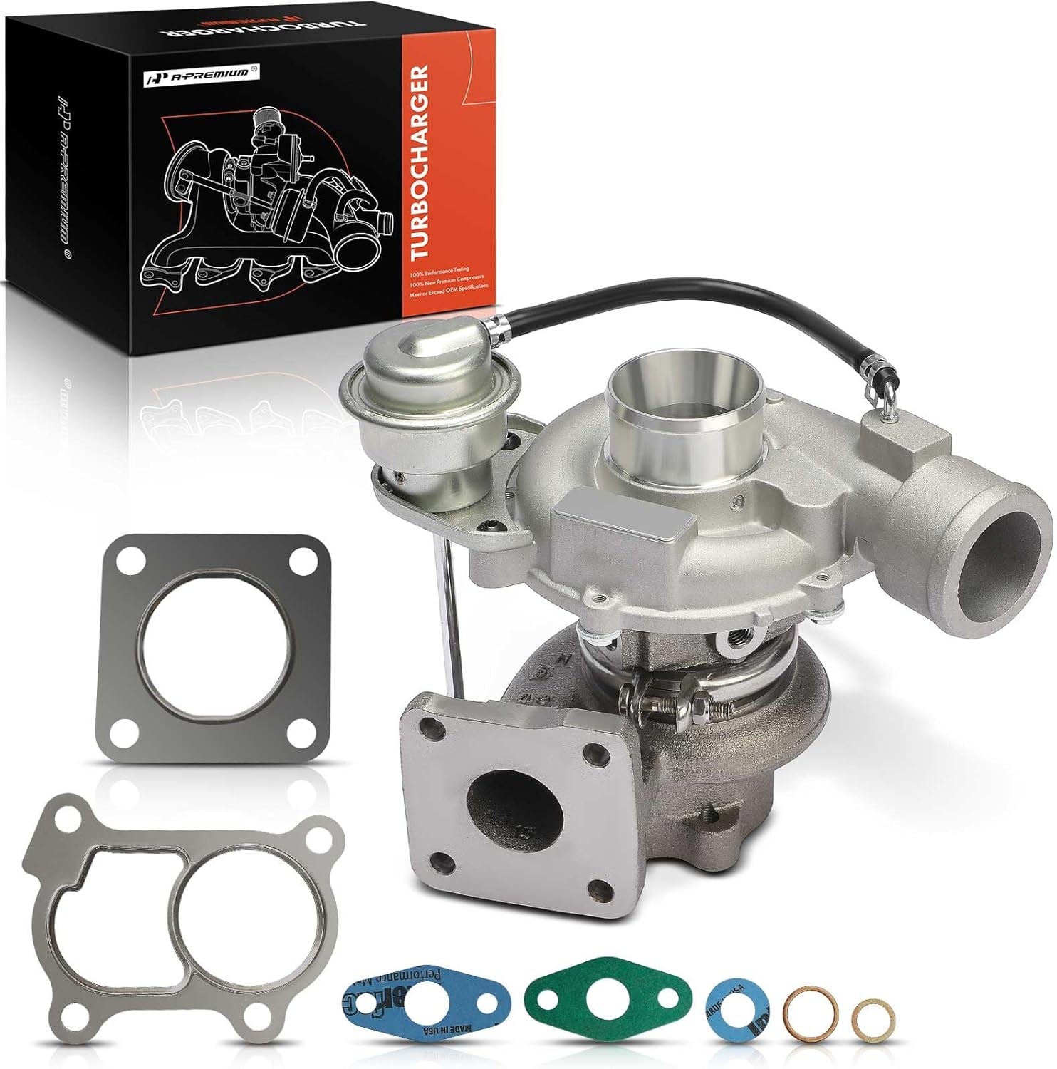A-Premium RHF4H Complete Turbocharger Turbo Kit Compatible with Isuzu Model - Colorado, D-Max 2007-2011, Rodeo 2007-2016, 3.0L