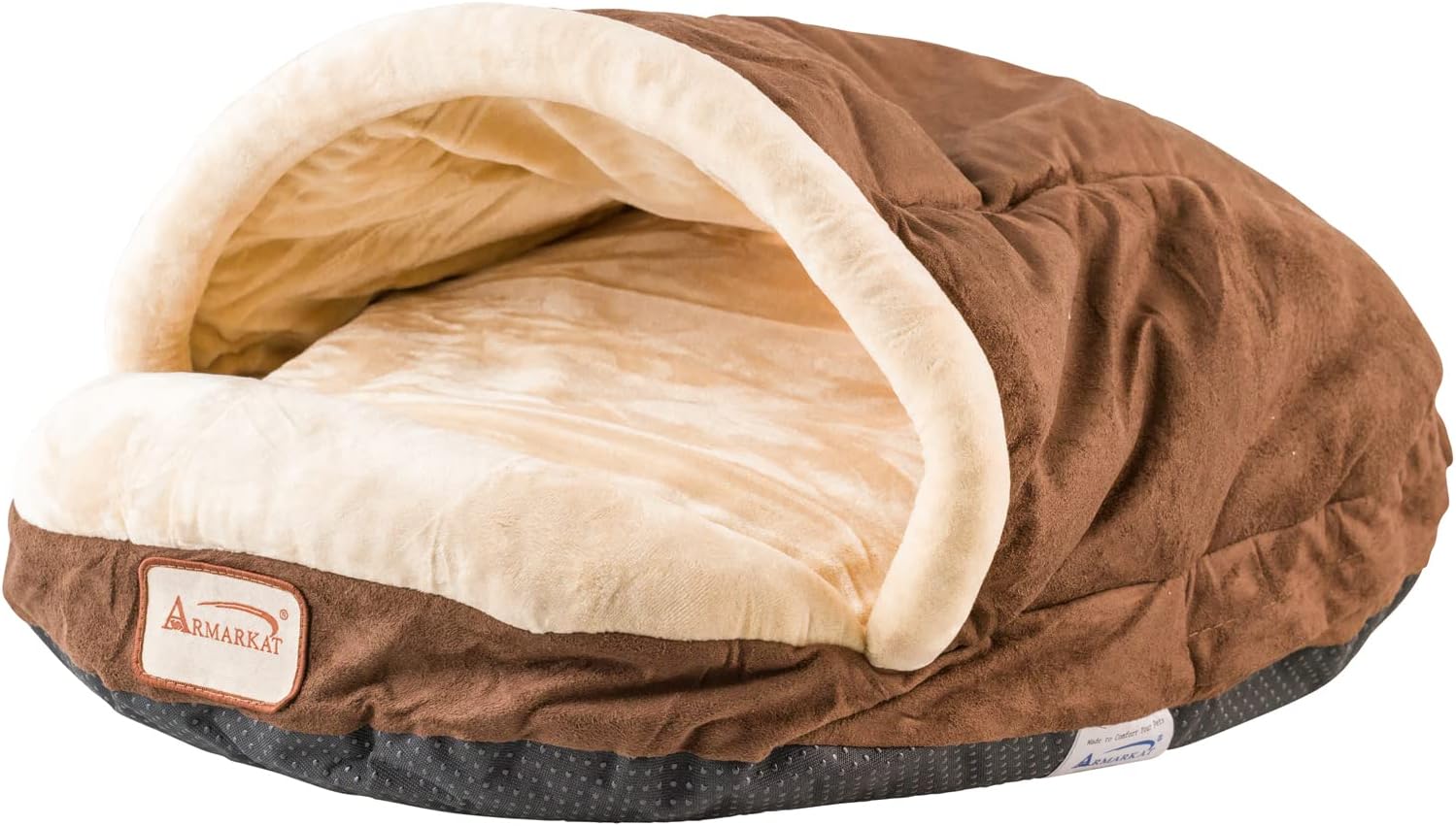 Armarkat Slipper Shape Pet Bed, Mocha, C05HKF/MH