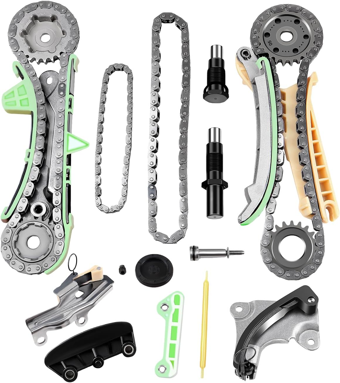 SCITOO TK4090 Timing Chain Kit with Tensioners and Sprockets for 4.0L Ford Ranger/Explorer/Mountaineer