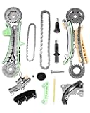 TK4090 Timing Chain Kit Chain Tensioner Sprocket Chain Guide Rail fits for 1997-2010 for Ford Explorer Sport Trac for Ford Ranger for Mazda B4000 for Mercury Mountaineer 4.0L