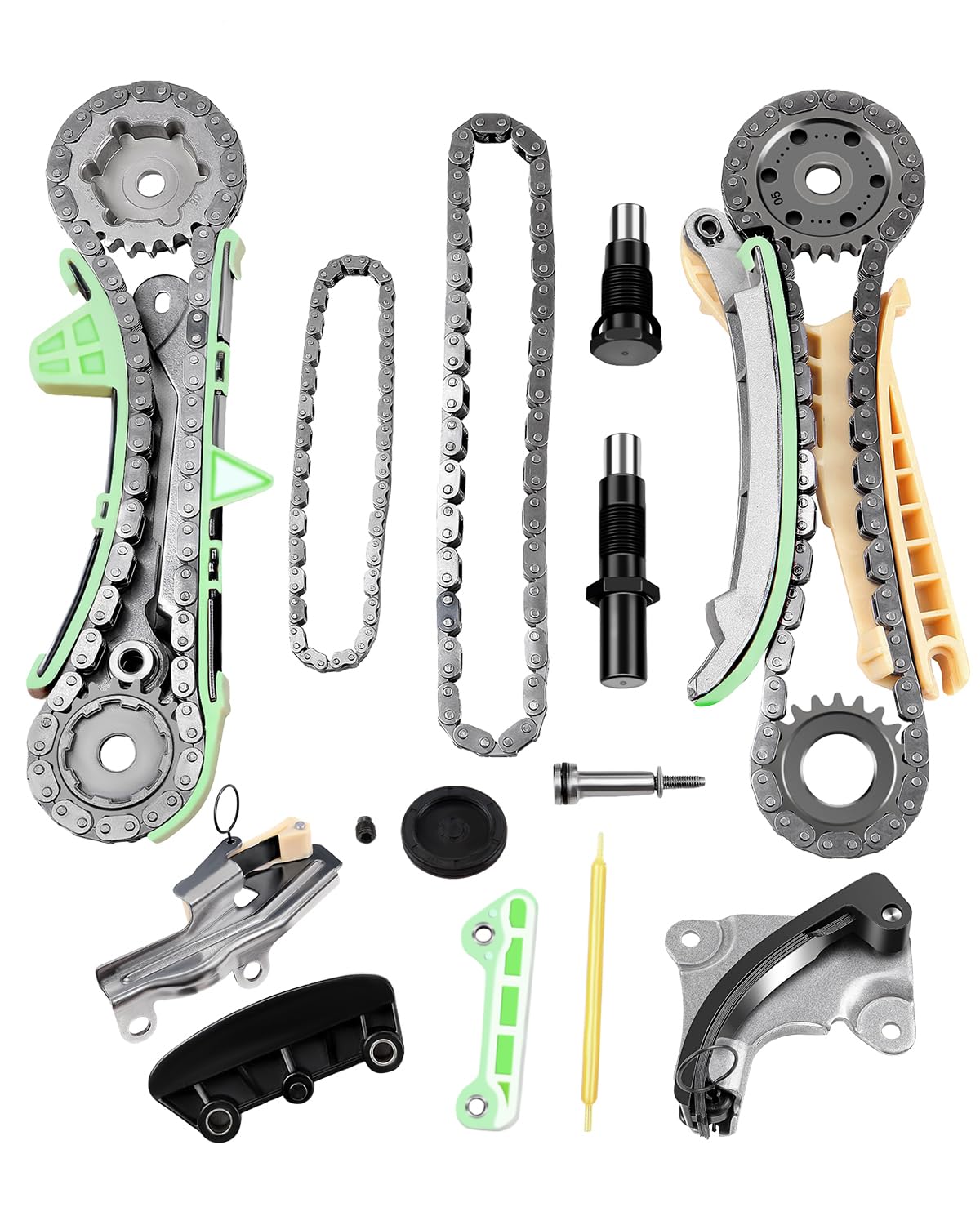 Amazon.com: SCITOO TK4090 Timing Chain Kit Chain Tensioner