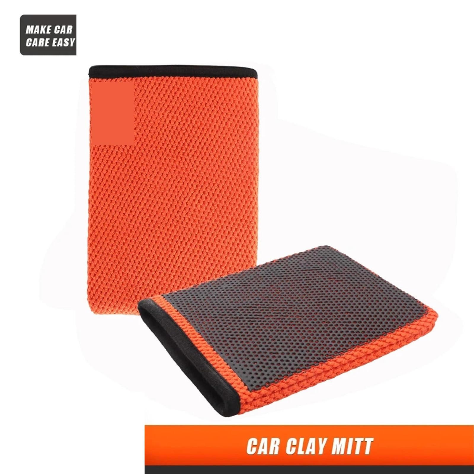 Guanti Da Lavaggio In Microfibra Clay Bar Mitt Da 1 Pezzo | Strumenti for la pulizia dell'auto Gomma da cancellare for dettagli asciugamano