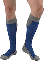 Vista 10 de Calcetines a la rodilla Jobst Sport, 20-30 mmHg 7529000-P, S, Blanco/Gris, 1
