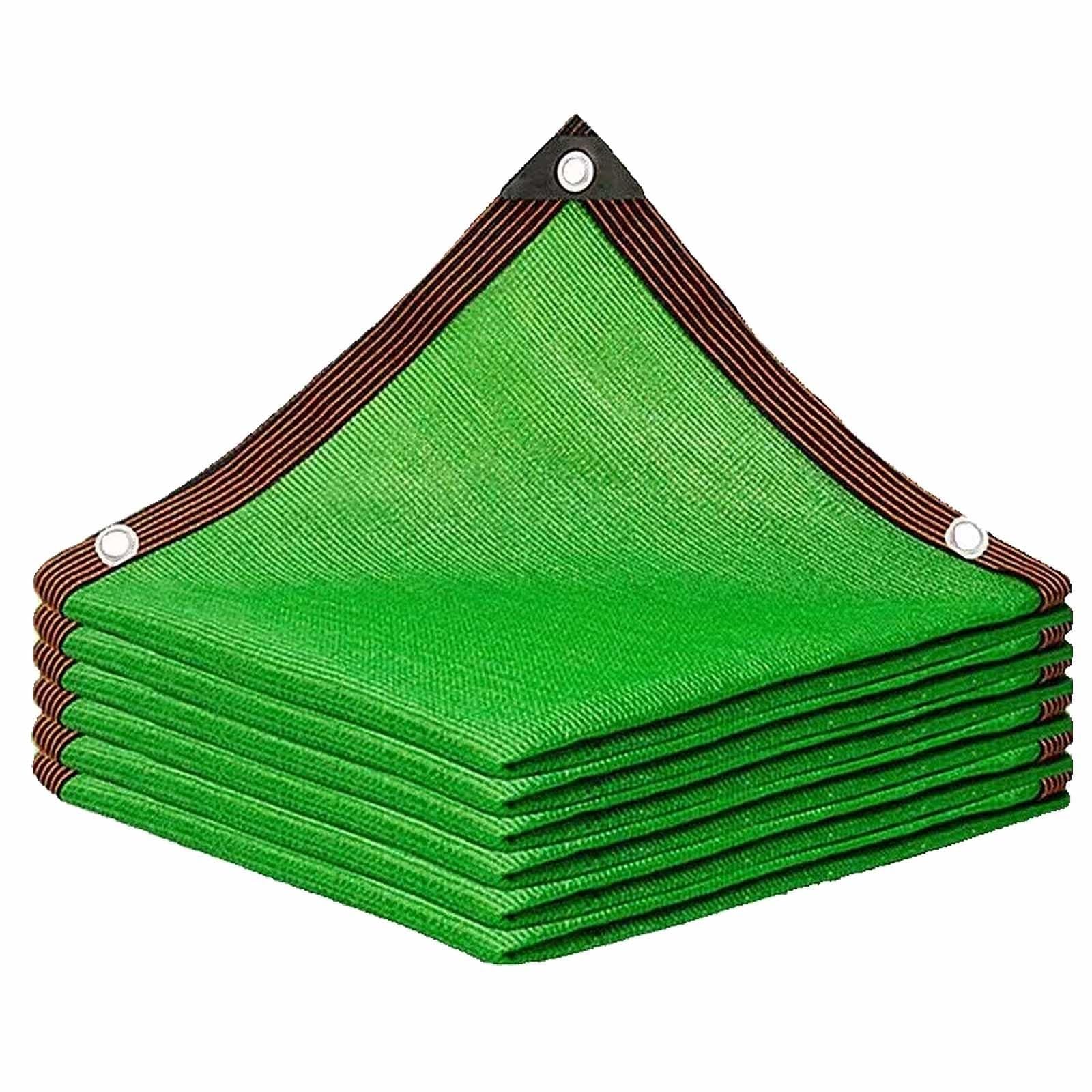 Red de sombra verde 75% de 8x8m para protección solar