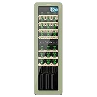 Cecotec Cantinetta 30 Bottiglie Retrò Bolero Grandsommelier Origin Duo 30 Hit Green.