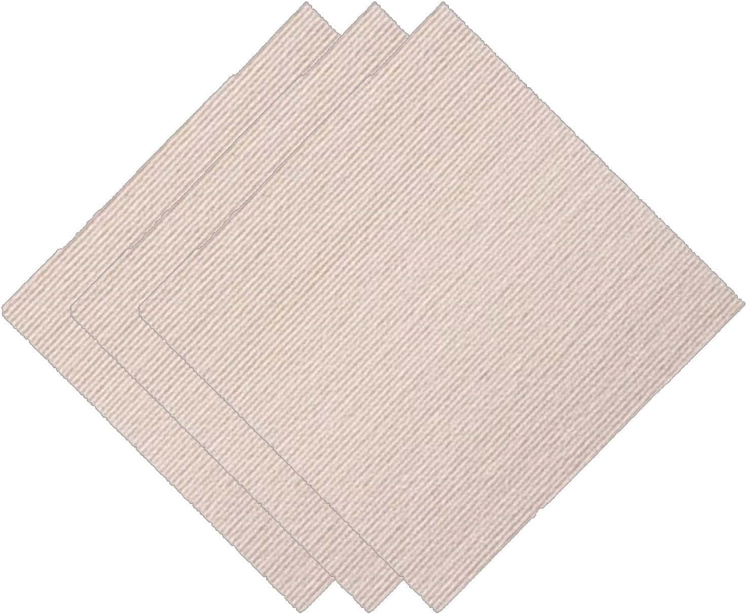 Lot de 16 Dalles de Moquette Auto-adhésives à Cinq Couleurs de 30,5 cm, faciles à Installer, Isolation phonique, lavables(Beige)