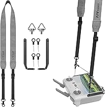 FPVtosky Balance Lanyard for DJI RC/RC 2 Controller, Mini 4 Pro Lanyard RC Neck Strap, Soft Leather Lanyard Compatible with DJI Mini 4 Pro/Mavic 3/Air 3/Remote Controller Accessories