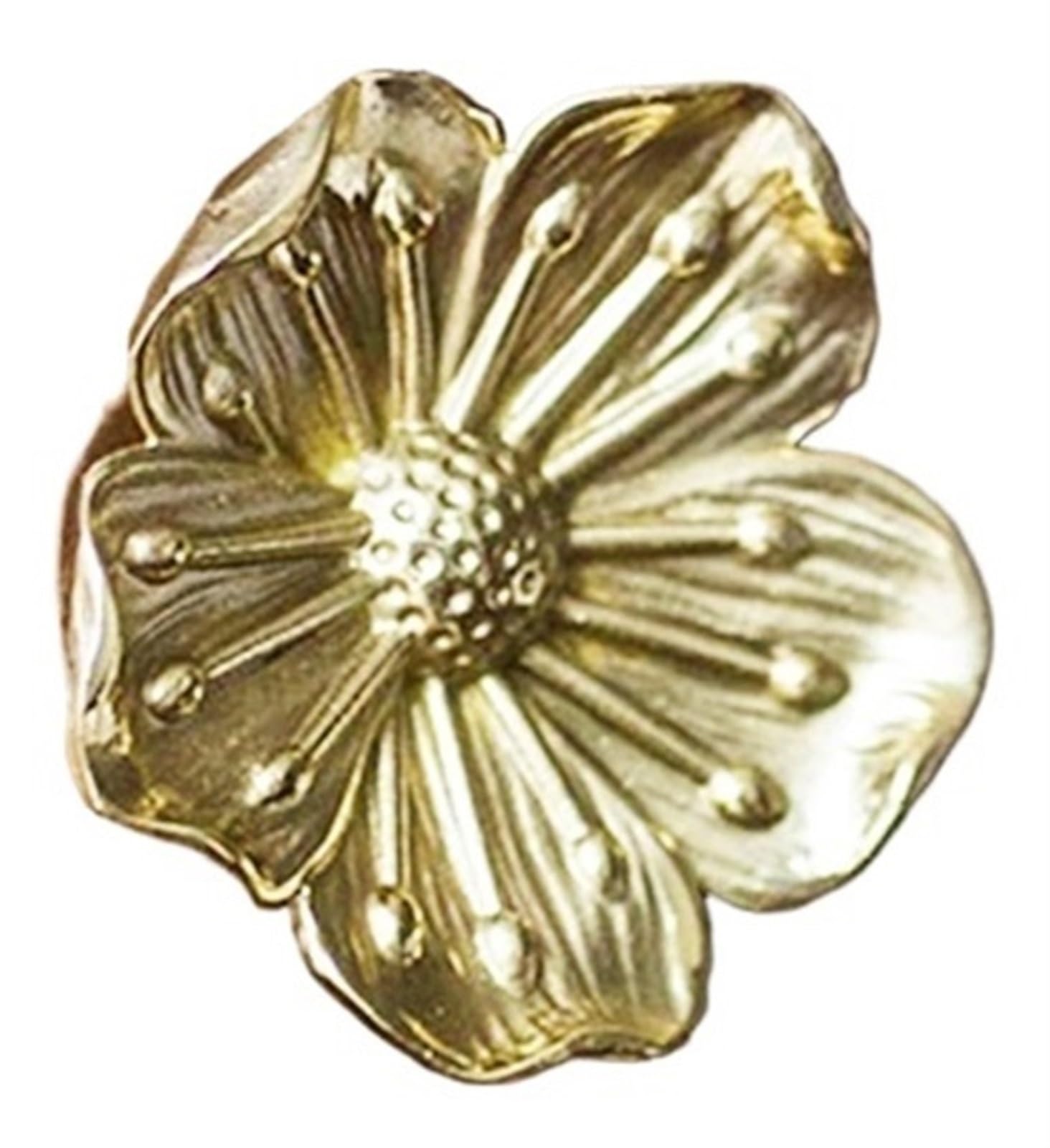 Poignée en laiton fleur de prunier pour embellir votre commode