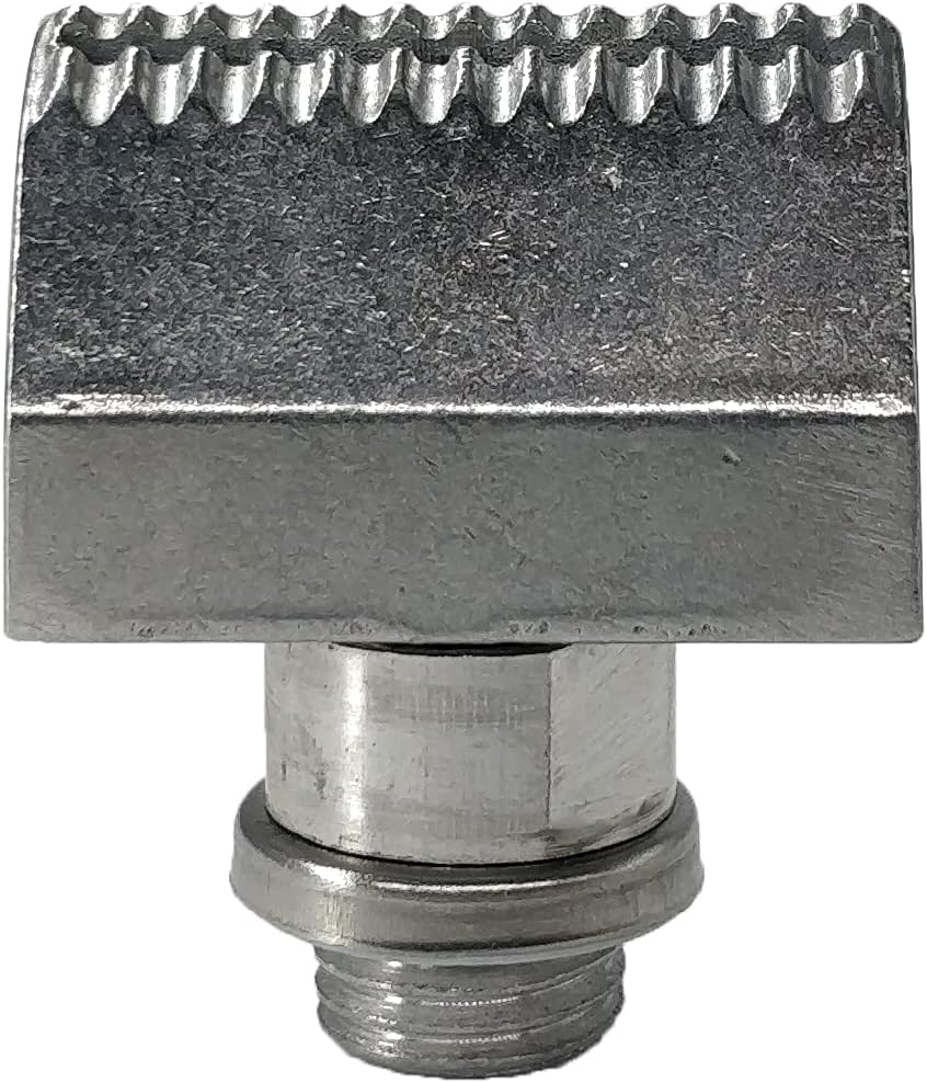 Wide Flat Sawtooth Glue Gun Nozzles Perfect For Wide Surfaces and Sealing 1.18"x1.77" (30x45mm) Built-in Leakproof Steel Ball