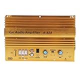 1280W 12V Car Amplifier Board, Car Audio High Power Amplifier Amp Board, Professional Aluminum Alloy Bass Sub Woofer Board 12V for Car Entertainment