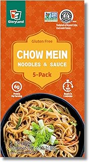 Gloryland Chow Mein Noodles and Sauce Meal Kit (28oz) - Pack of 5