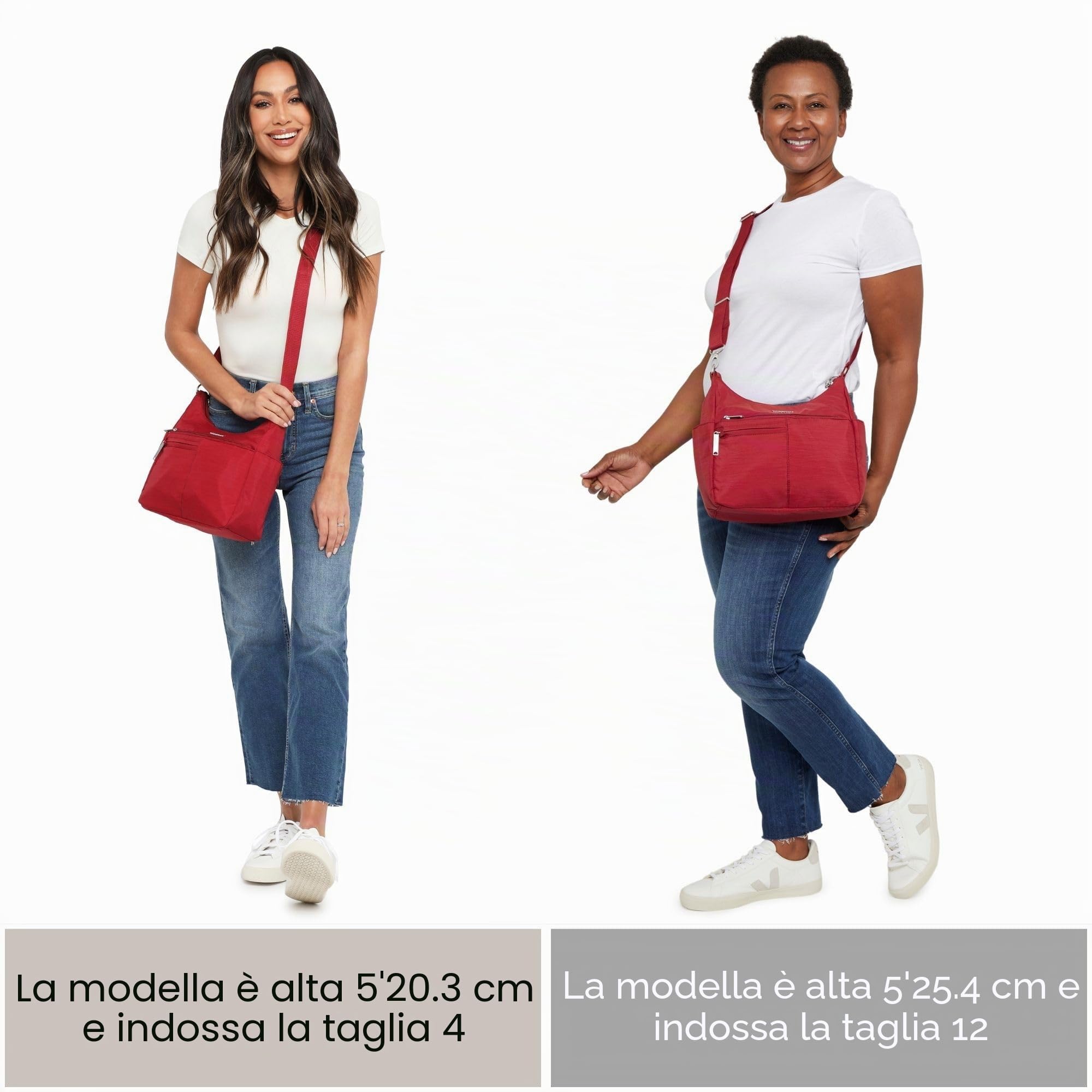 Baggallini Securtex Anti-Theft Free Time Crossbody Bag