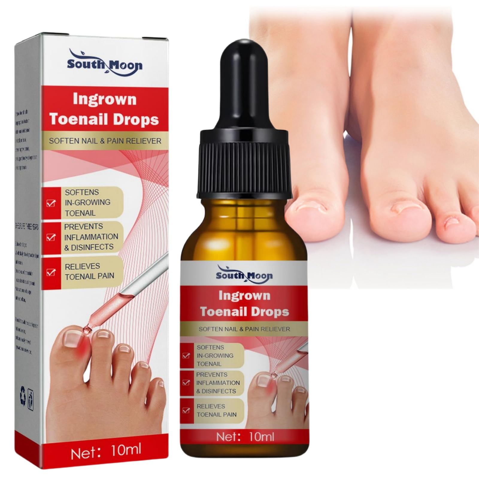HIVETZ Ingrown Toenail Treatment,Nail Helper,Nail Growth Treatment,Ingrown Toenail Drops,Cuticle Nail Oil,Ingrown Toenail Correction,Fungal Nail Treatment for Toenails Extra Strong for Damaged Nails