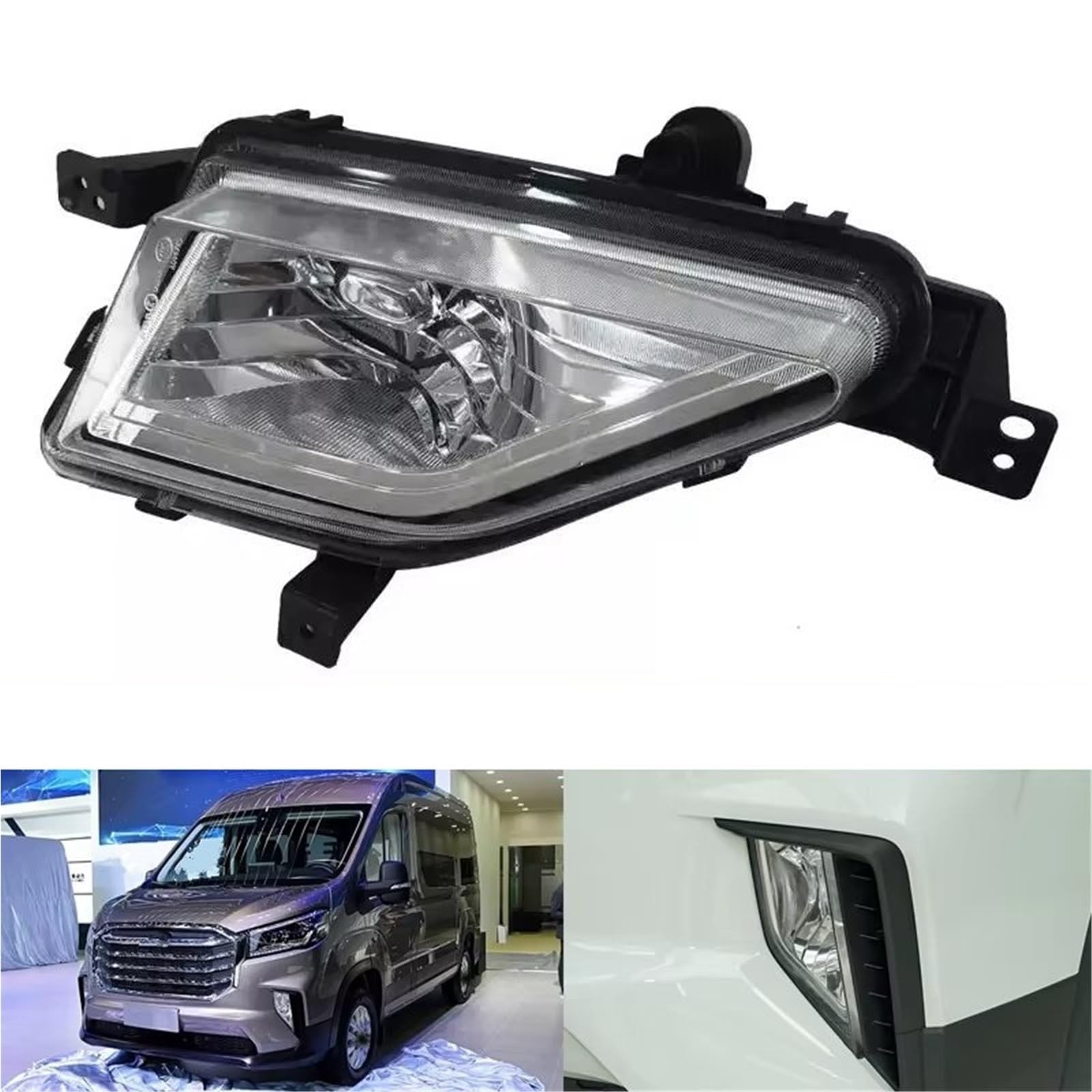 Fari Anteriore Per LDV Maxus Deliver 9 Per V90 Paraurti Fendinebbia Anteriore Luce Catarifrangente Fanale(Left side)