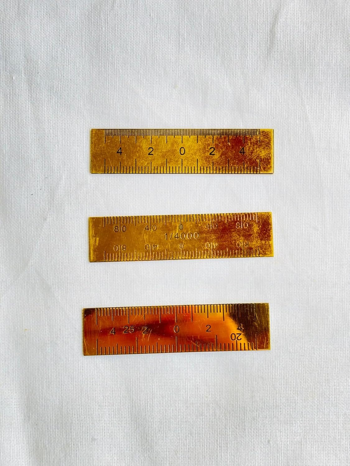 Survey KIT Pack of 6 PATWARI Brass Scale by Tenable Nautical Marts 3