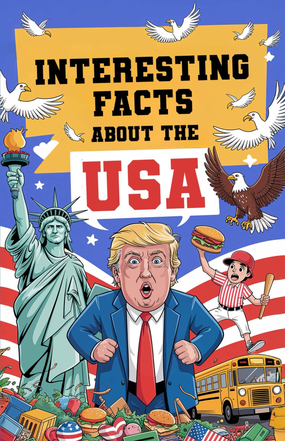 Interesting Facts about the USA - Funny & Interesting History Trivia Book for Adults | Weird American History, Fun Fact Books & Patriotic Gifts for ... Gift Idea (Mind-Blowing Trivia and Facts)