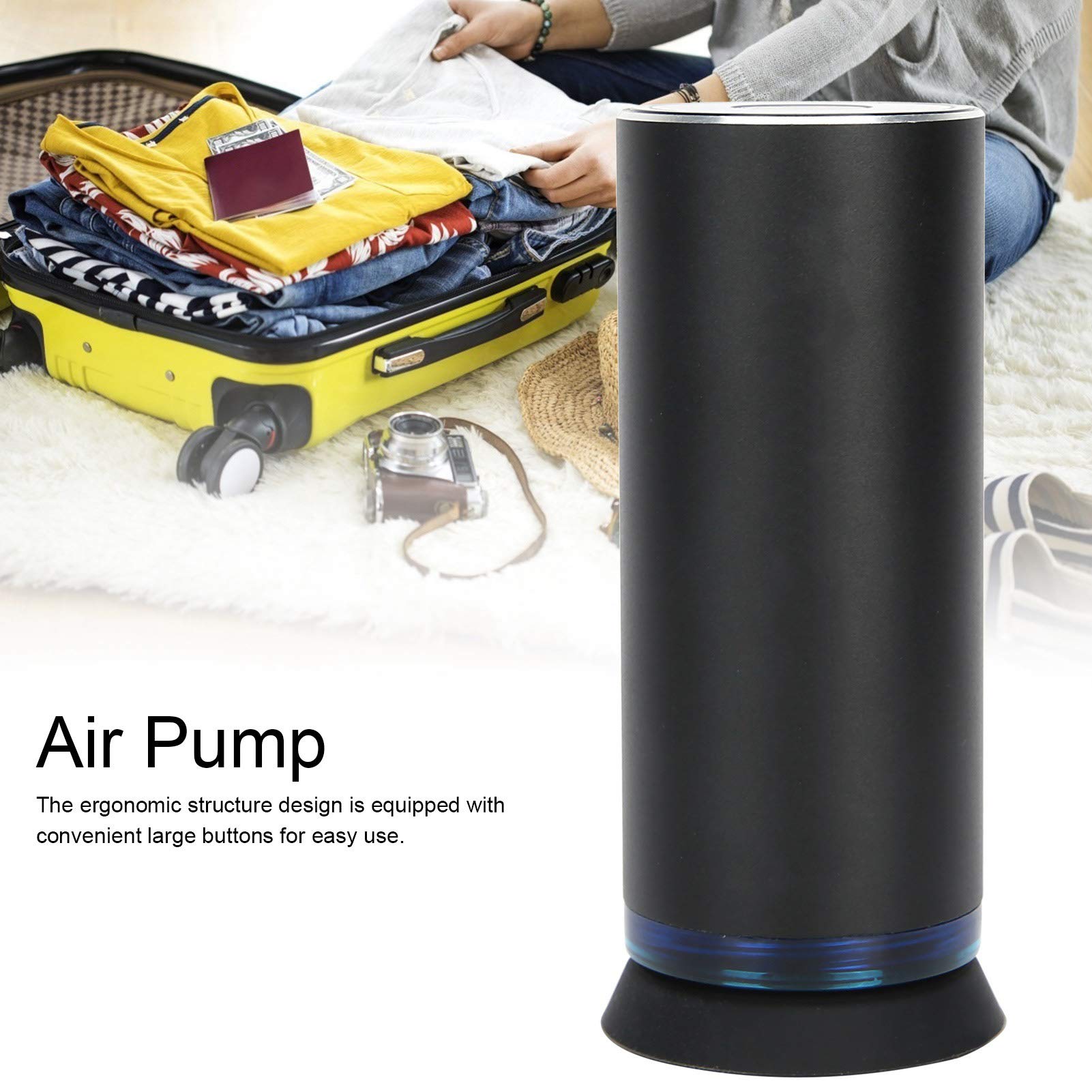 Electric Vacuum Sealer Mini Air Pump for Home Food Storage Packaging