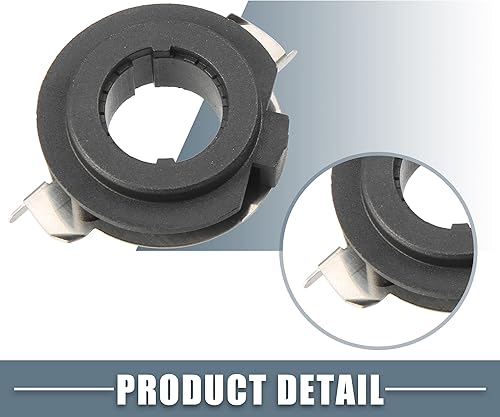 Miniatura 5 de H7 - Soporte de bombilla LED para faros delanteros, clip para BMW E60 ML450 ML500 GLA63 AMG GL350 E350 ML350 GTI (paquete de 2)