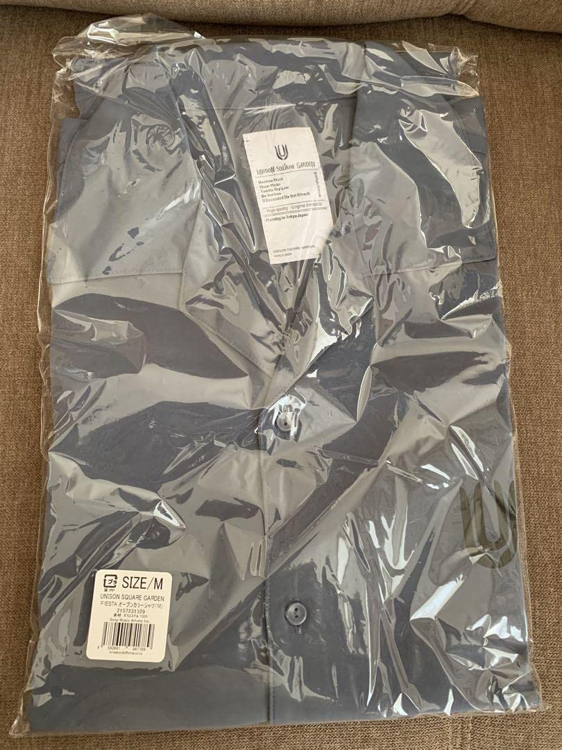 Amazon.co.jp: UNISON SQUARE GARDEN オープンカラーシャツ Mサイズ