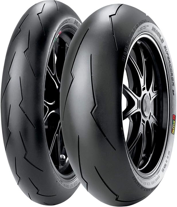 Pneumatici moto pirelli diablo supercorsa sp 180/55 zr 17 m/c (73w) tl posteriore racing street B00AC89PJM