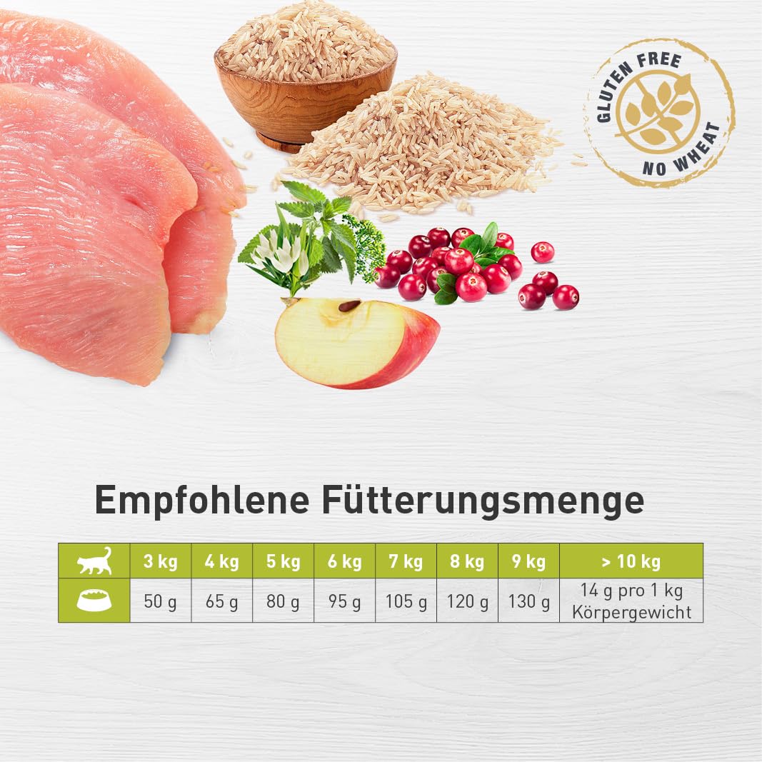 Eminent Cat Light/Sterile | High Premium karma dla kotów, bezglutenowa, sucha karma dla otyłych i kastrowanych kotów, 10 kg