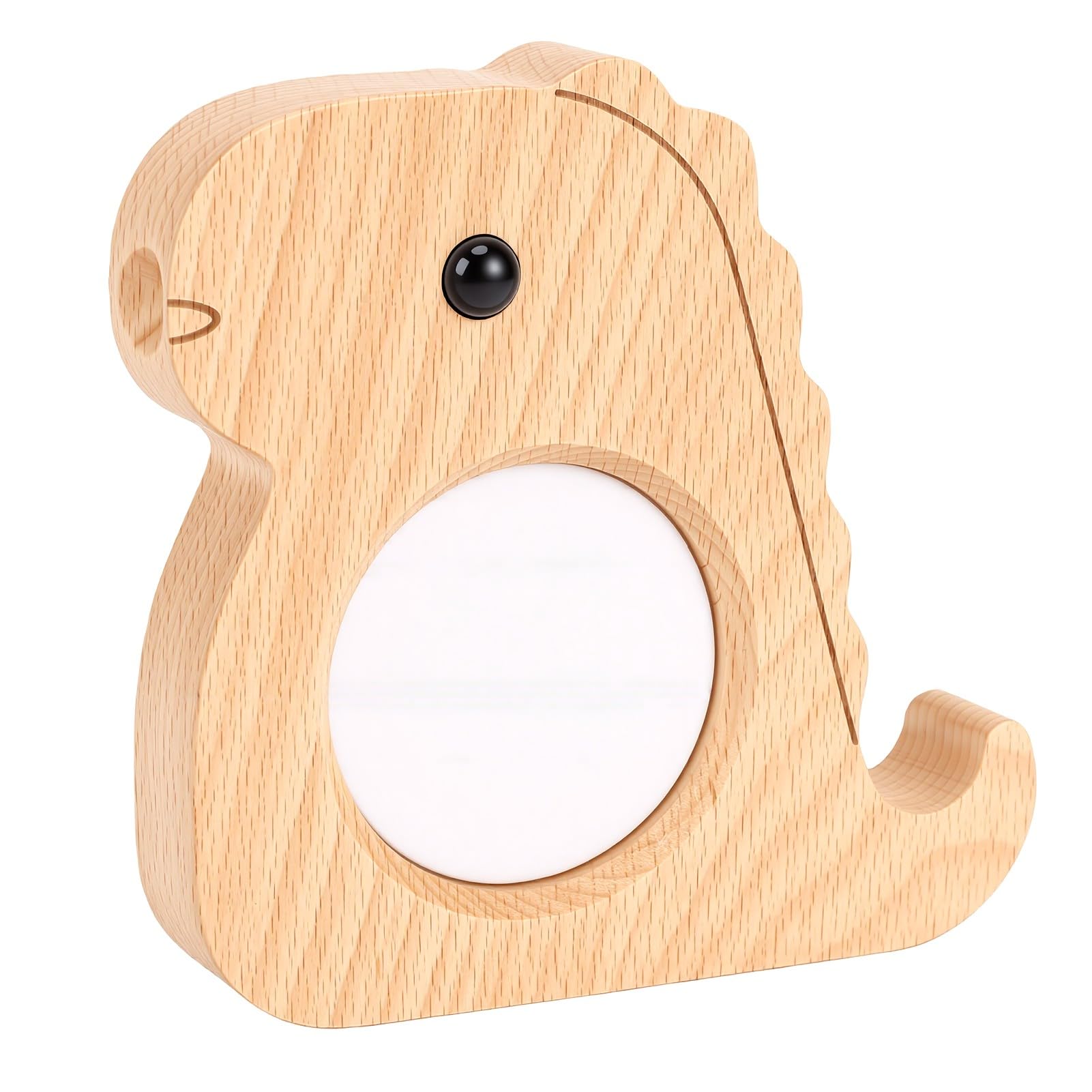 Luocute Luce Notturna con Sensore di Movimento in Legno, LED Bianco Caldo 3000K con Portata di Rilevamento di 3 Metri Ritardo di 15 Secondi per Camera da Letto Corridoio Camera dei Bambini
