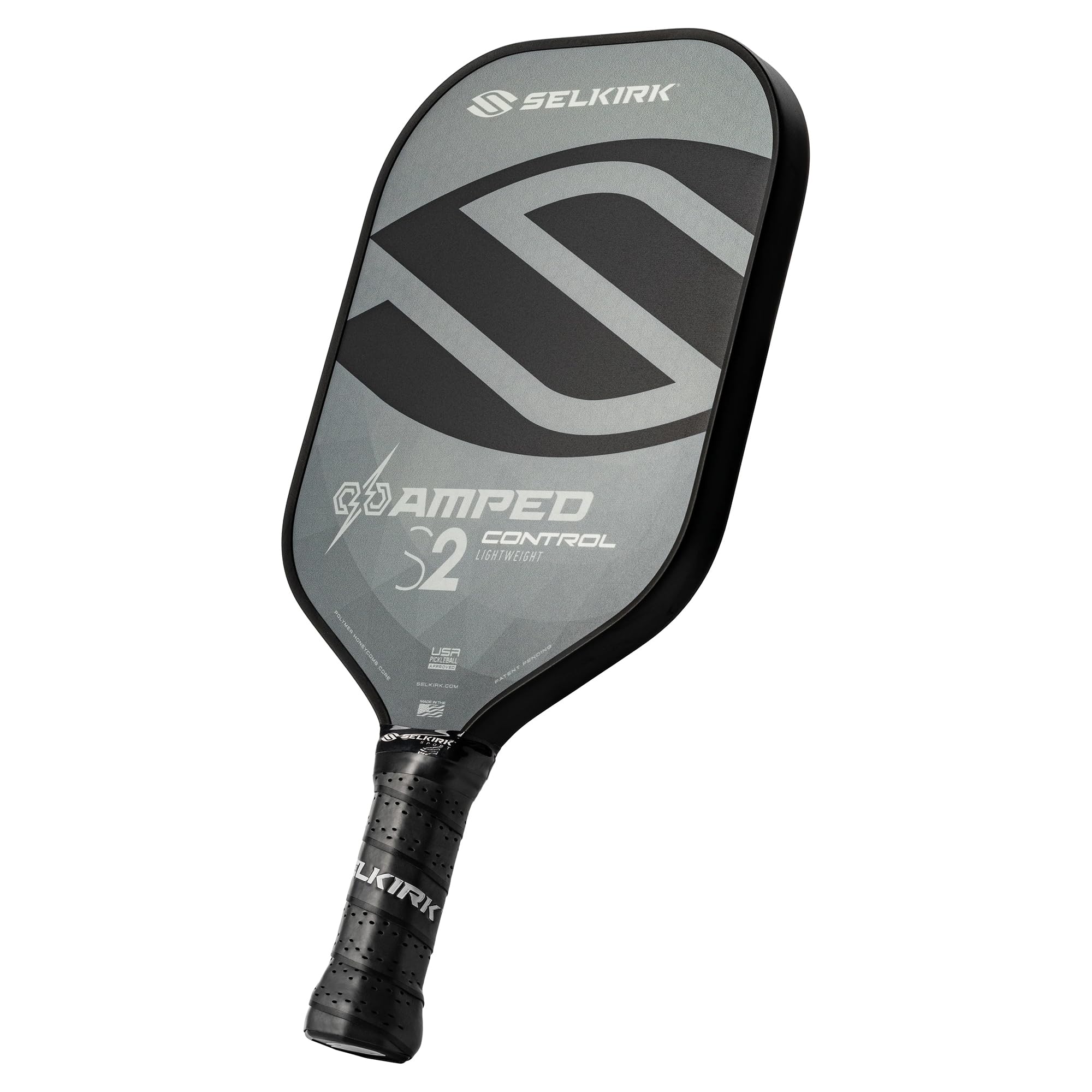 Selkirk Sport Amped Pickleball Paddles | Assembled in The USA | Amped Control or Amped Pro Fiberglass Pickleball Paddle | Unrivaled Precision &