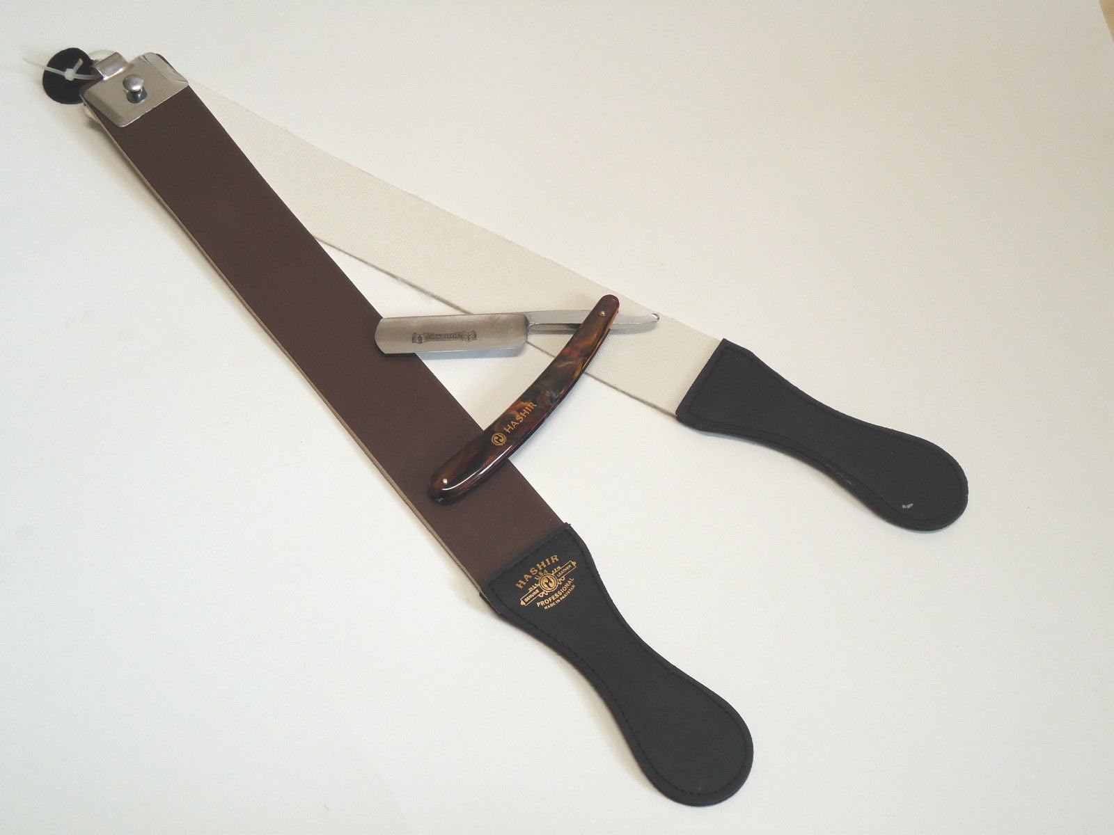 Straight Razor Shaping Strop Set Excellent