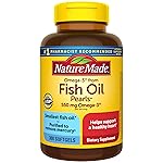 Nature Made Omega 3 Fish Oil Supplements, 550mg Per Serving, Fish Oil Omega 3 Supplements as Ethyl Esters for Healthy Heart Support, 300 Softgels, 100 Day Supply