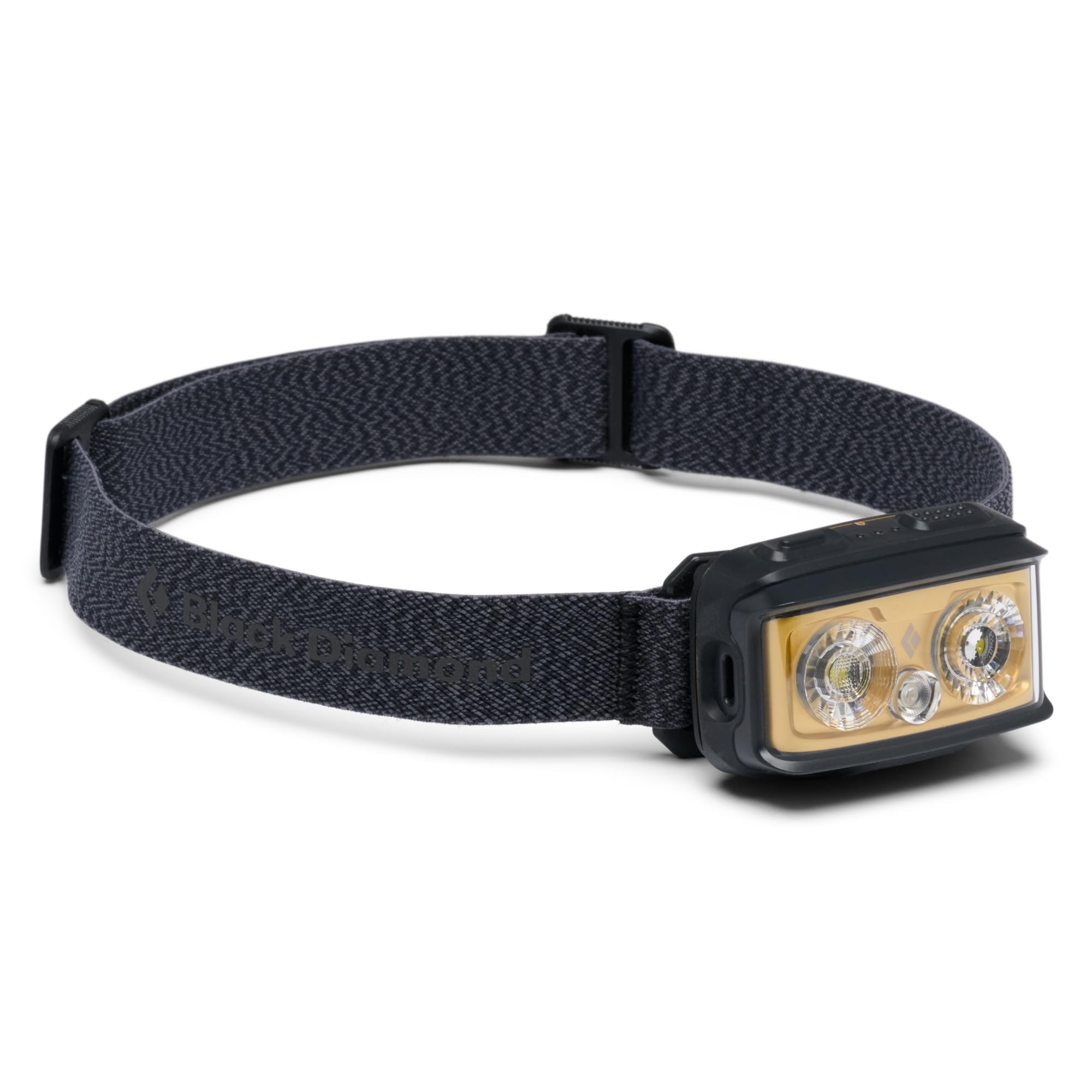 BLACK DIAMOND Storm+ 750 Headlamp, USB-C Rechargeable, Dimmable, Black | 750 lumens, red night vision, RGB night vision for route finding, camp tasks, and low-light navigation, PowerTap