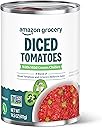 Amazon Grocery, Diced Tomatoes with Mild Green Chilies, 14.5 Oz