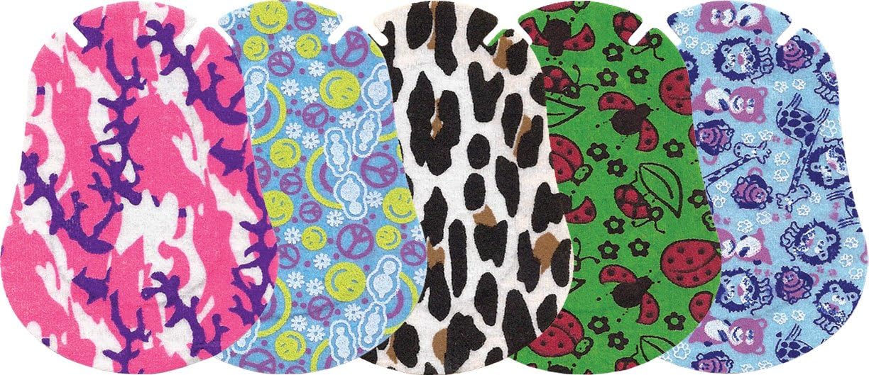 Ortopad Girls Eye Patches, 50 Adhesive Patches, Junior Size, Latex and Preservative Free, for Treatment of Amblyopia