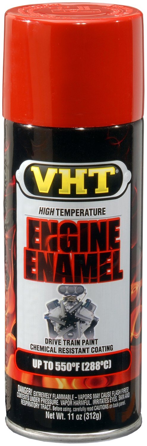 VHT (ESP152007-6 PK) Ford Red High Temperature Engine Enamel - 11 oz. Aerosol, (Case of 6)