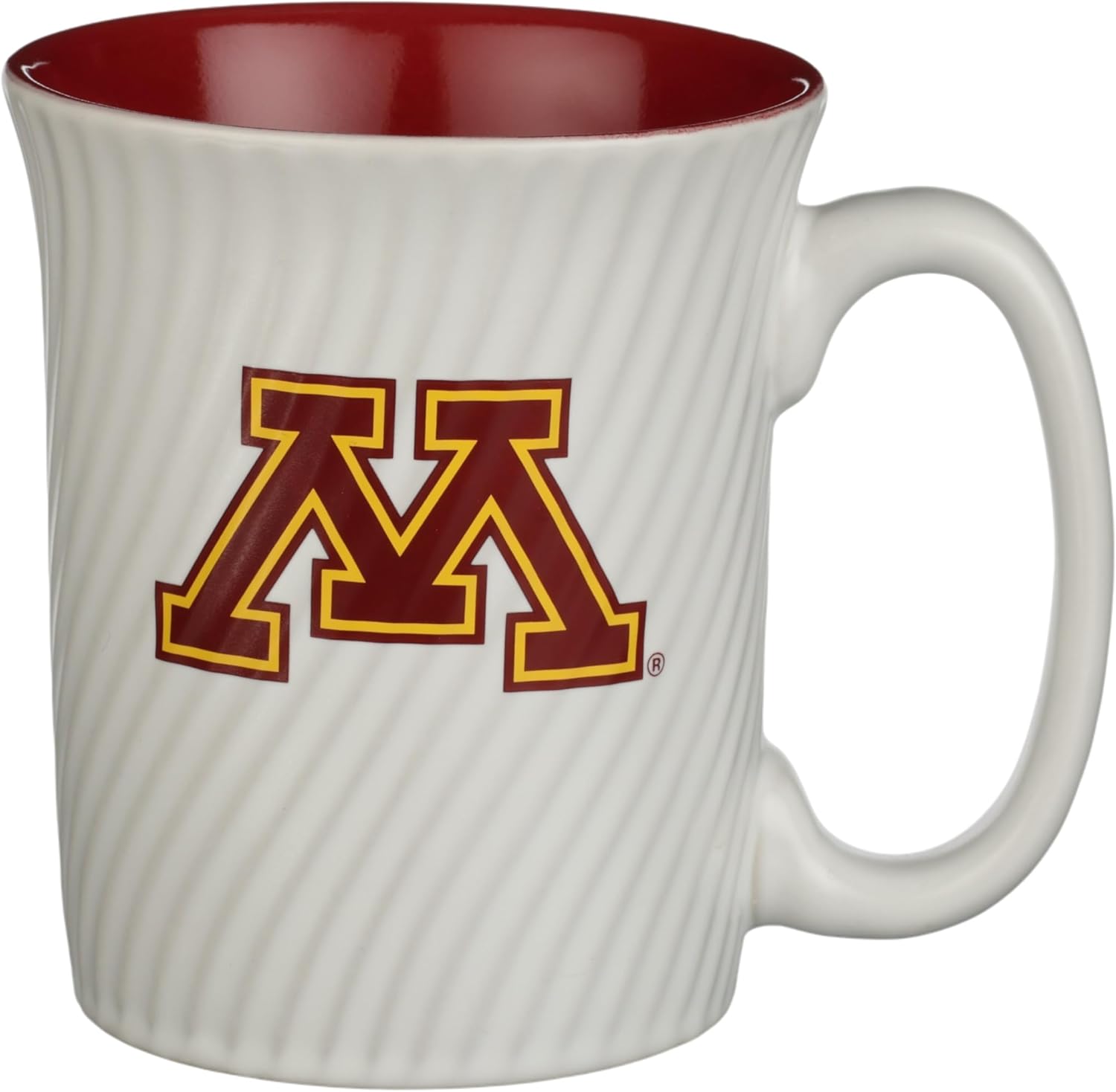 Officially Licensed NCAA Large Ceramic Coffee Mug - 15 oz Ceramic Coffee Mug - Premium Swirl Design, Team Logo Mug for Sports Fans - Game Day & Office Essential
